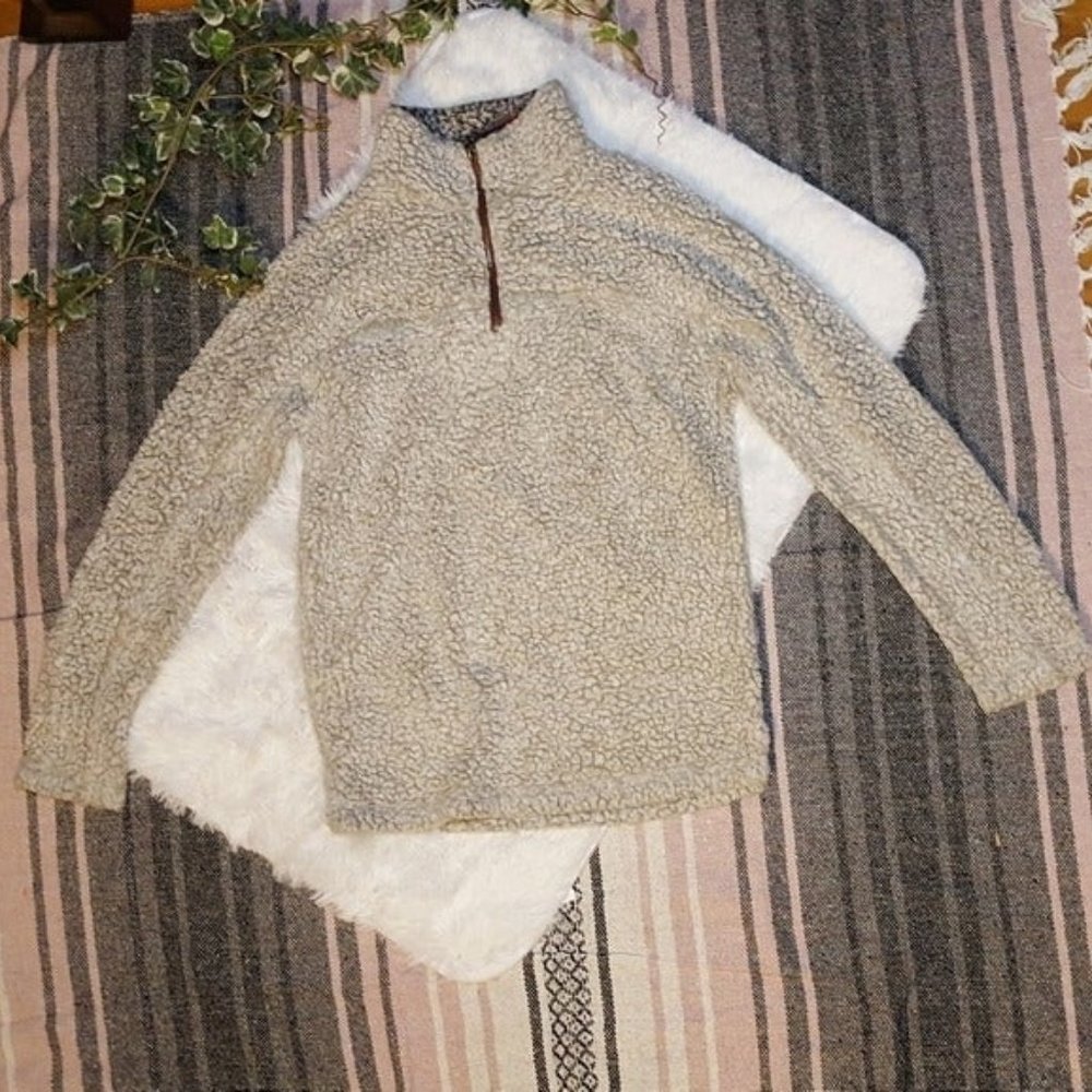 Womens XS True Grit Sherpa pullover
